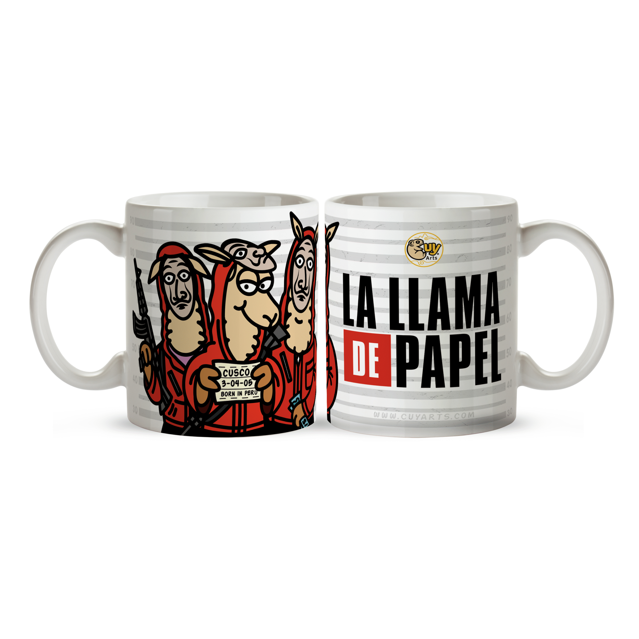 Llama de Papel | Taza