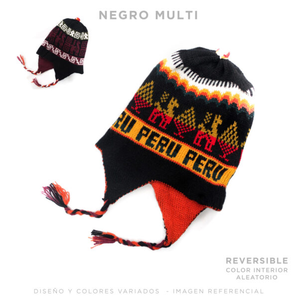 Chullo Coloridos (Reversibles) - Imagen 3