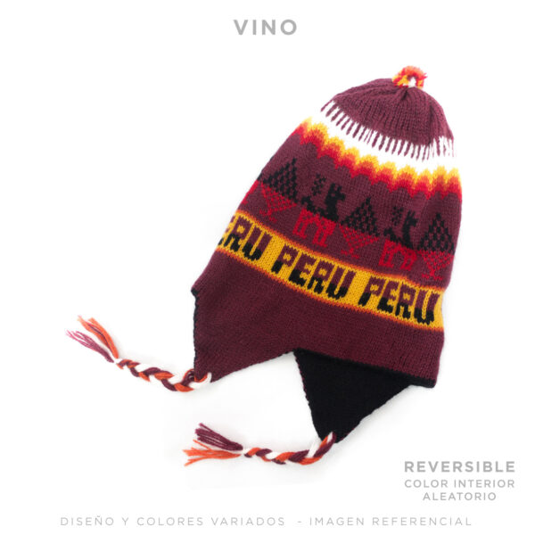 Chullo Coloridos (Reversibles) - Imagen 2